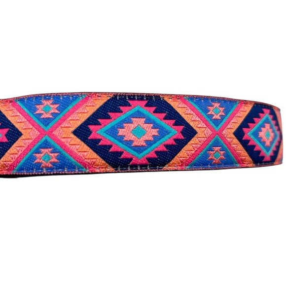 Nuovo Size 3 Western Belt Aztec Southwest Girls - Picture 5 of 6